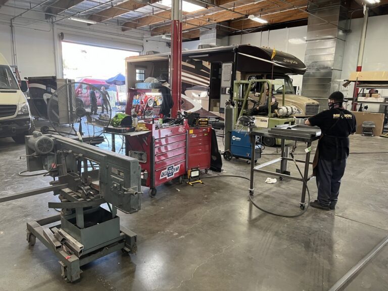 RV Metal Fabrication Shop